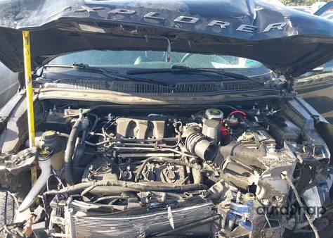 2018 Ford Explorer Xlt из США, поврежденный, VIN 1FM5K7D8XJGC80653